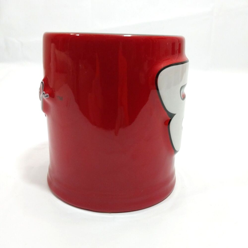 Dale Earnhardt Jr #8 Coffee Cup (NICE) Red Signature NASCAR Licensed 2002 #N100 - Picture 2 of 7